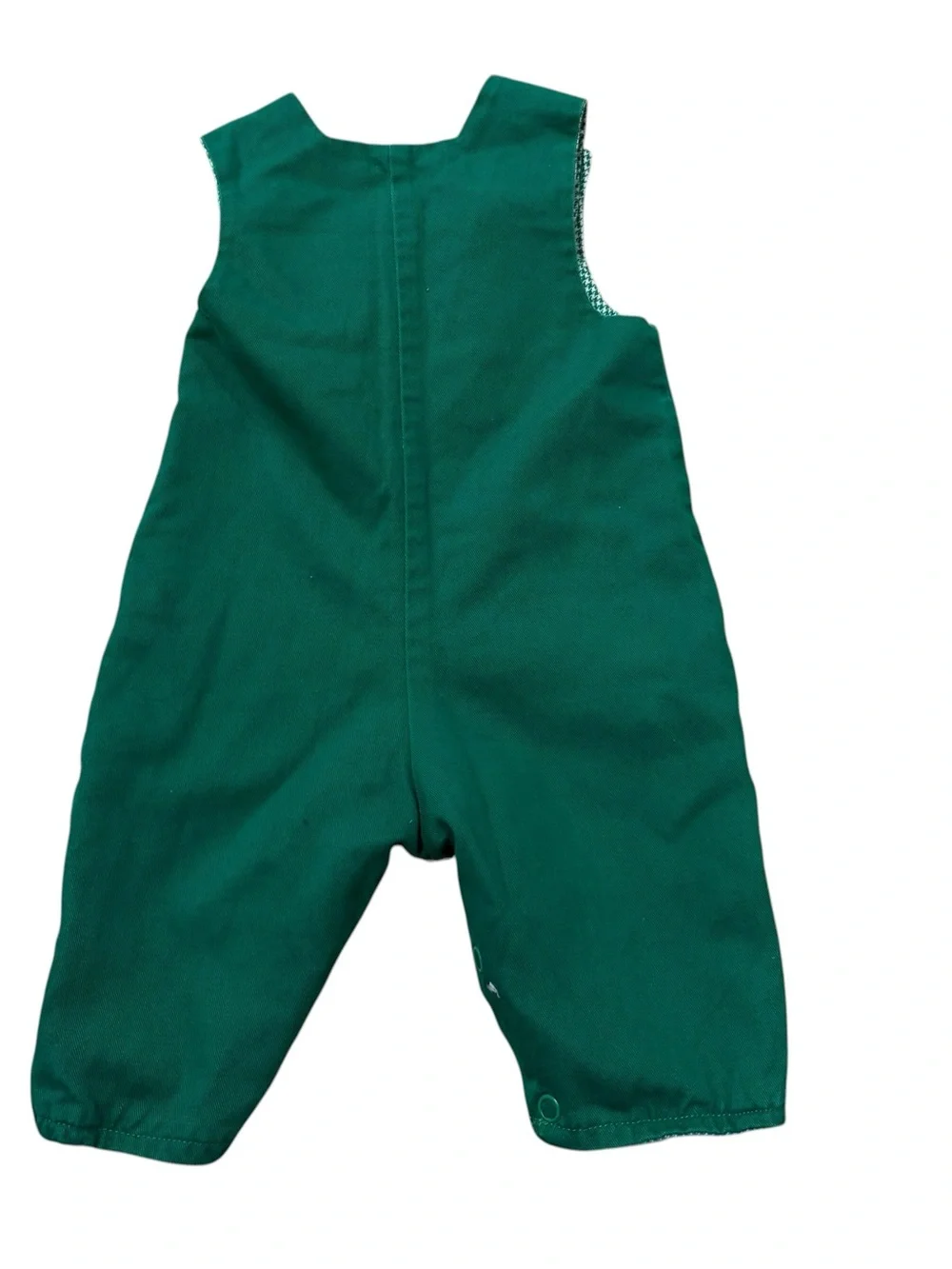 Vintage The Bailey Boys Reversible Christmas Longall Romper